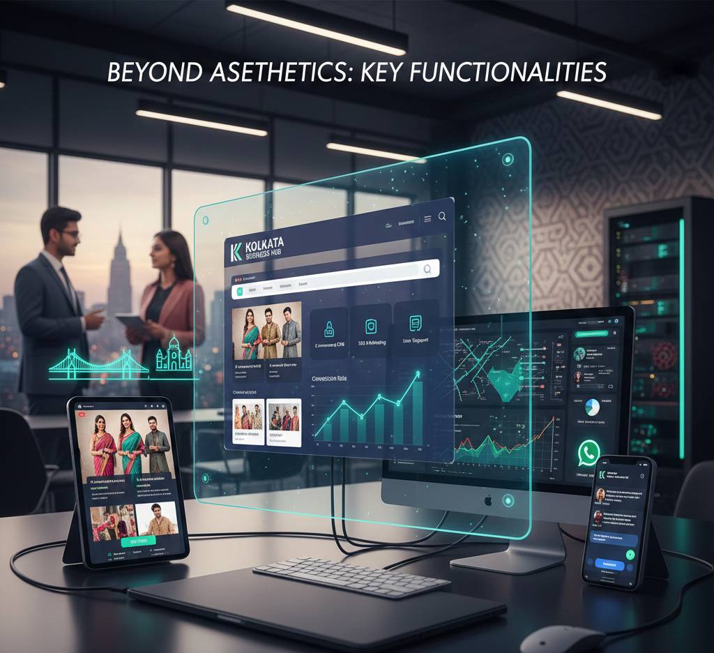 Read more about the article Beyond Aesthetics: Key Functionalities for High-Converting Websites in Kolkata